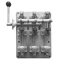 Разъединитель-предохранитель РПБ-4 400А левый привод, без ППН Basic | код  rpb-r-400l | EKF